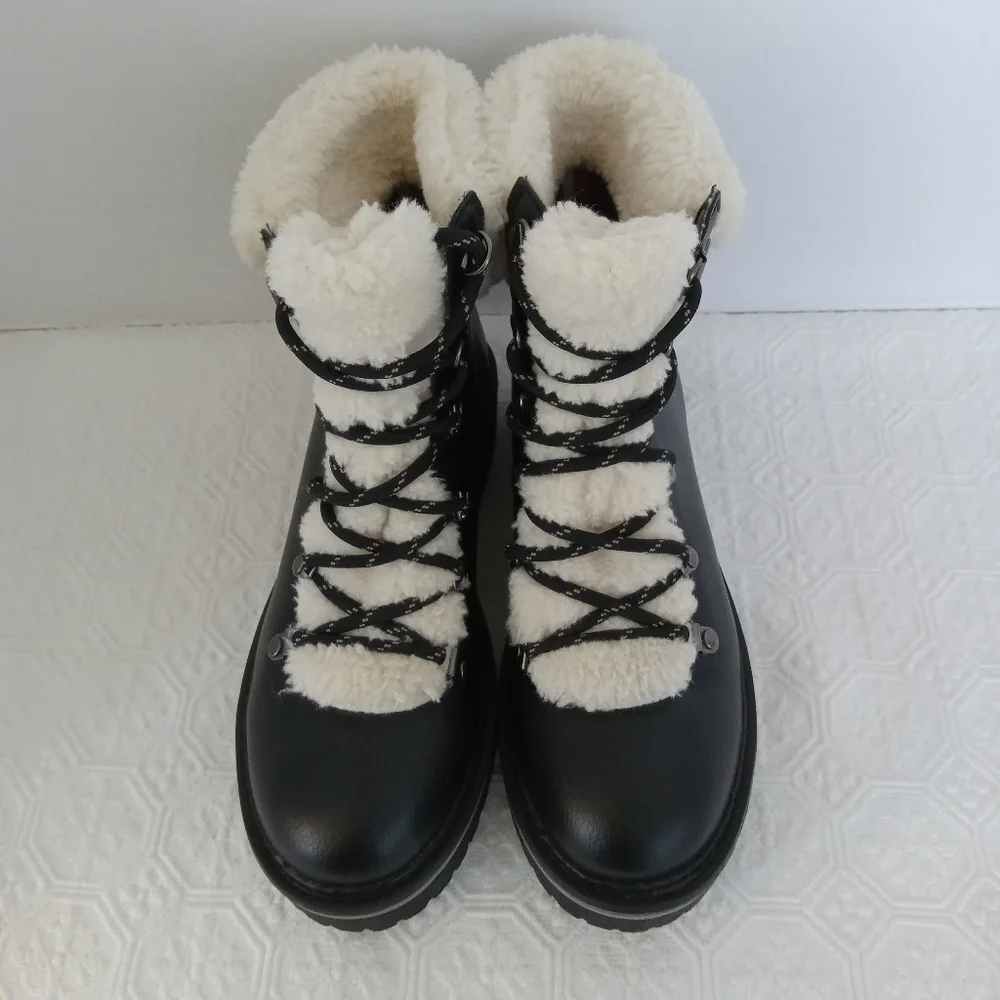 Tommy Hilfiger black faux